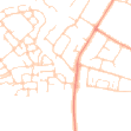 Daytime road noise heatmap for OX11 0BD