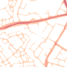 Daytime road noise heatmap for OX11 0BJ