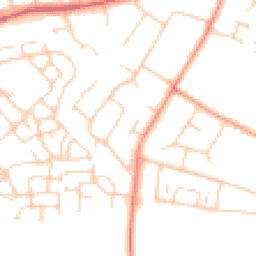 Daytime road noise heatmap for OX11 0BN
