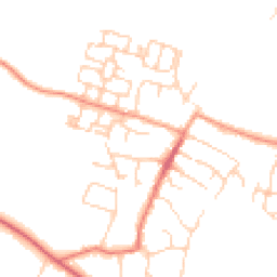 Daytime road noise heatmap for OX11 0DQ