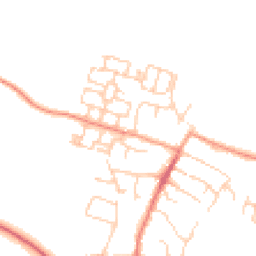 Daytime road noise heatmap for OX11 0EE