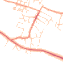 Daytime road noise heatmap for OX11 0EU