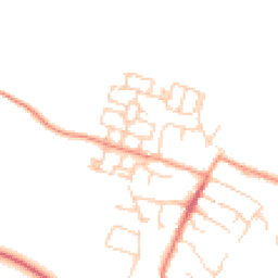 Daytime road noise heatmap for OX11 0FP