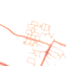 Daytime road noise heatmap for OX11 0FR