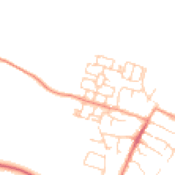 Daytime road noise heatmap for OX11 0FS