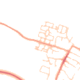 Daytime road noise heatmap for OX11 0FT