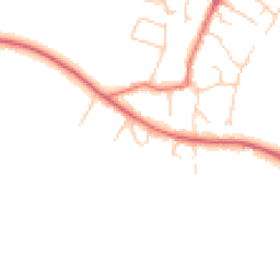 Daytime road noise heatmap for OX11 0GE