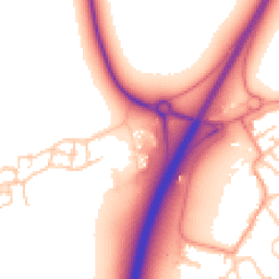 Daytime road noise heatmap for OX11 0GH