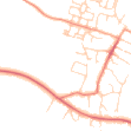 Daytime road noise heatmap for OX11 0GJ