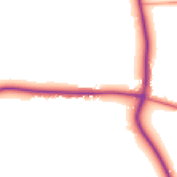 Daytime road noise heatmap for OX11 0JX