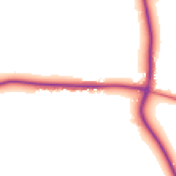 Daytime road noise heatmap for OX11 0JZ