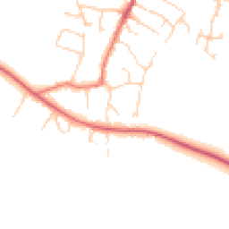 Daytime road noise heatmap for OX11 0LB