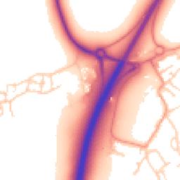 Daytime road noise heatmap for OX11 0PF