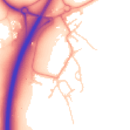 Daytime road noise heatmap for OX11 0RZ
