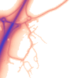 Daytime road noise heatmap for OX11 0SE