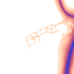 Daytime road noise heatmap for OX11 0SQ