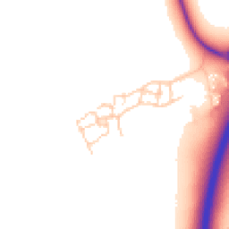 Daytime road noise heatmap for OX11 0SZ