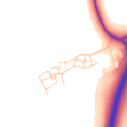 Daytime road noise heatmap for OX11 0TZ