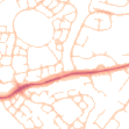 Daytime road noise heatmap for OX11 6DF