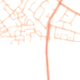 Daytime road noise heatmap for OX11 6DZ