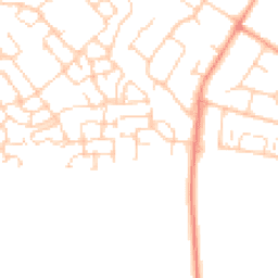 Daytime road noise heatmap for OX11 6EB