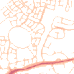 Daytime road noise heatmap for OX11 6EG