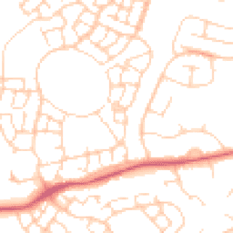Daytime road noise heatmap for OX11 6ES
