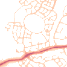 Daytime road noise heatmap for OX11 6EW