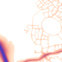 Daytime road noise heatmap for OX11 6FJ