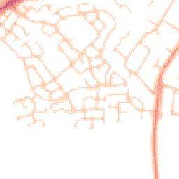 Daytime road noise heatmap for OX11 6FU
