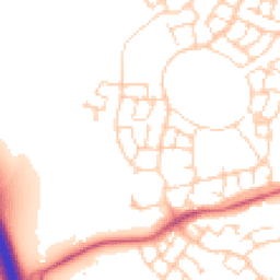Daytime road noise heatmap for OX11 6GF