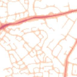 Daytime road noise heatmap for OX11 6GS