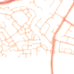 Daytime road noise heatmap for OX11 6HS