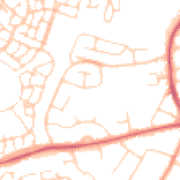 Daytime road noise heatmap for OX11 7BU