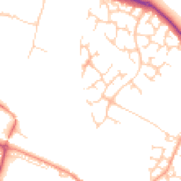 Daytime road noise heatmap for OX11 7FY