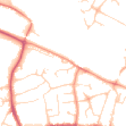 Daytime road noise heatmap for OX11 7NG