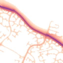Daytime road noise heatmap for OX11 7RL