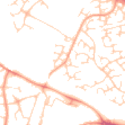 Daytime road noise heatmap for OX11 7TW
