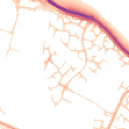 Daytime road noise heatmap for OX11 7XU