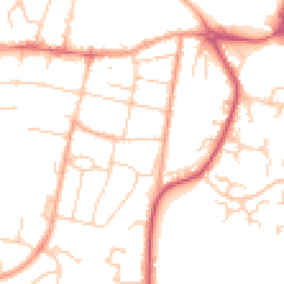 Daytime road noise heatmap for OX11 8HE