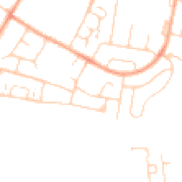 Daytime road noise heatmap for OX11 8JL
