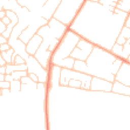 Daytime road noise heatmap for OX11 8LG