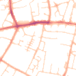 Daytime road noise heatmap for OX11 8NH
