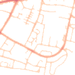 Daytime road noise heatmap for OX11 8NS