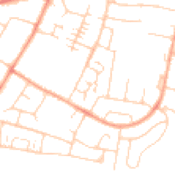 Daytime road noise heatmap for OX11 8PS