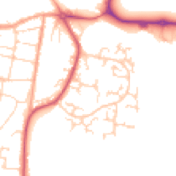 Daytime road noise heatmap for OX11 8TZ