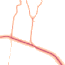 Daytime road noise heatmap for OX11 9DN
