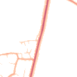 Daytime road noise heatmap for OX11 9FA