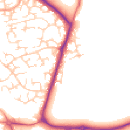 Daytime road noise heatmap for OX11 9FG