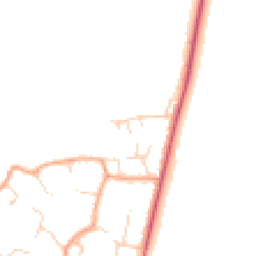 Daytime road noise heatmap for OX11 9FL